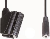 Actual product image E+P Scart adapter (0.10 m)