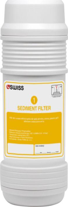 4Swiss Filterpatroon nr. 1 Sedimentfilter