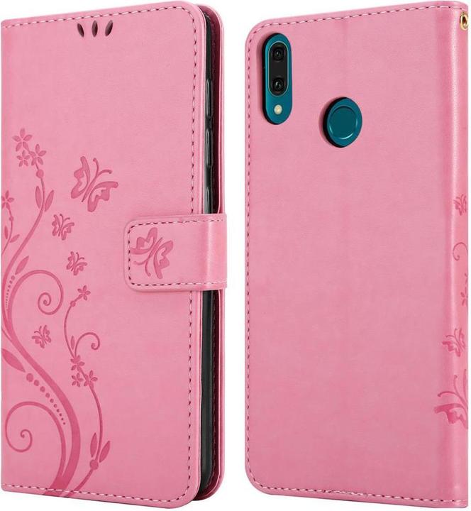 Image du produit Cadorabo Couverture du livre de fleurs (Huawei Y9 (2019))