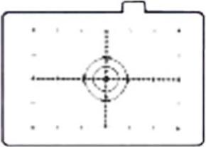 Actual product image Canon Ground glass EC-H with graduation
