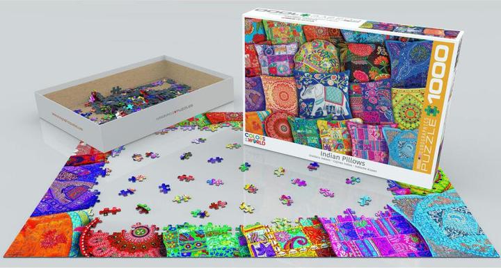 Actual product image Eurographics Indian cushions (1000 pieces)