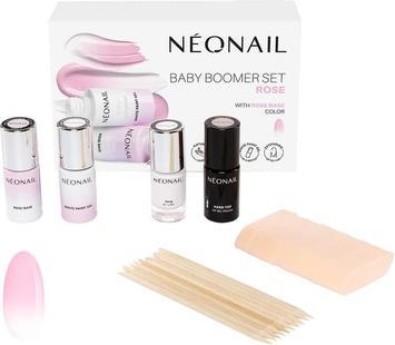 Neonail Baby Boomer (Weiss, hellrosa, Gel-Effekt Nagellack)