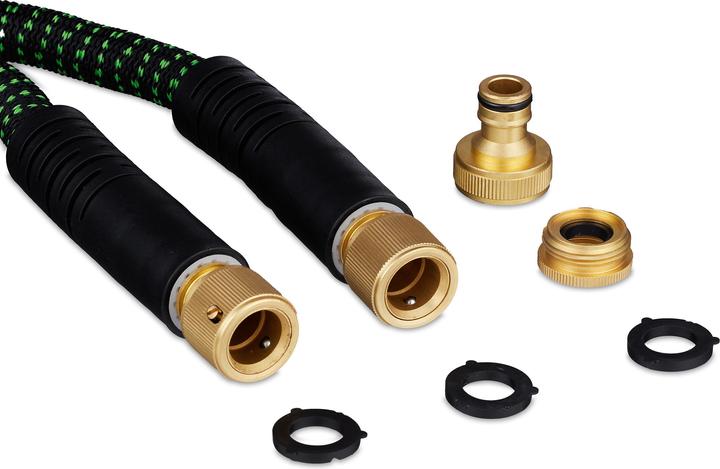 Actual product image Relaxdays Flexibler Gartenschlauch (15 m, 20 mm)