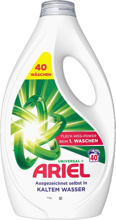 Productafbeelding Ariel Universal+ (40 Wascycli, Vloeibaar wasmiddel)