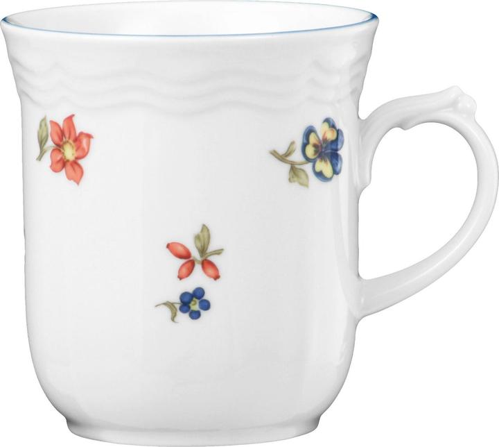 Produktbild Seltmann Weiden SONATE Nostalgie 34032 Streublume Becher mit Henkel 6 Stück (290 ml, 6 x)