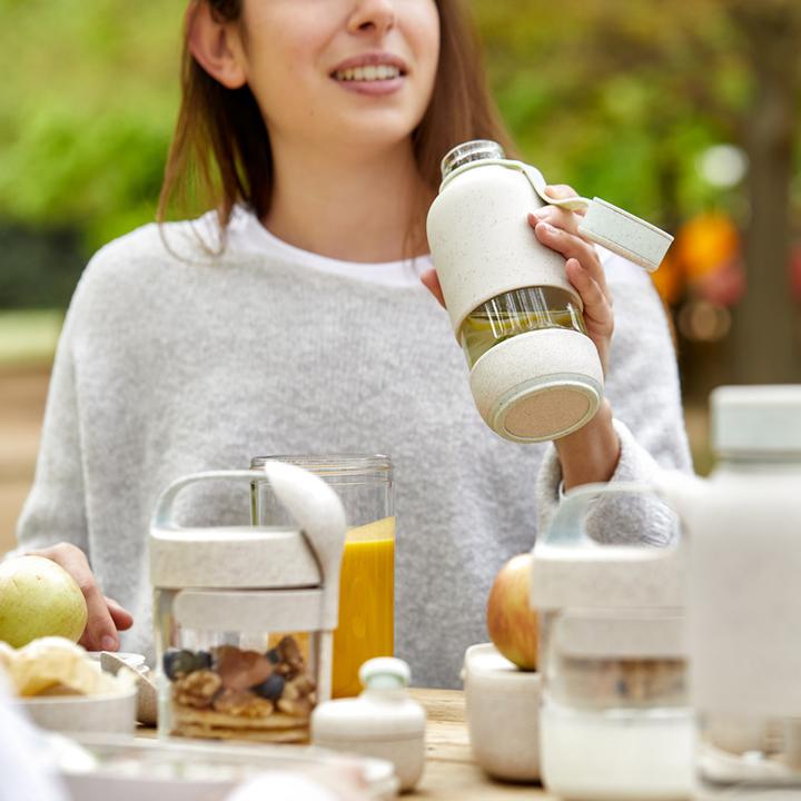 Produktbild Lékué Flasche To Go Organic, 600ml Ø8x19cm (0.60 l)