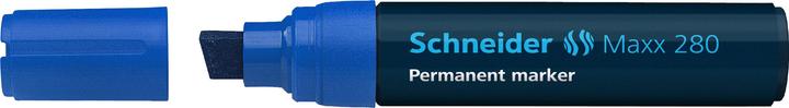 Produktbild Schneider Permanentmarker Maxx 280 4-12mm blau (Dunkelblau, 12 mm, 1 x)