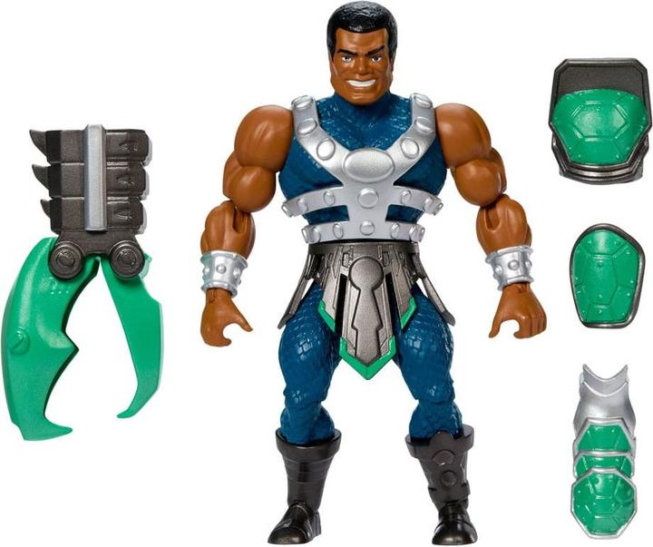 Actual product image Mattel MOTU x TMNT: Turtles of Grayskull action figure Clamp Champ 14 cm