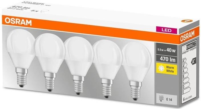 Image du produit Osram Base Retro (E14, 4 W, 470 lm, 5 x, F)