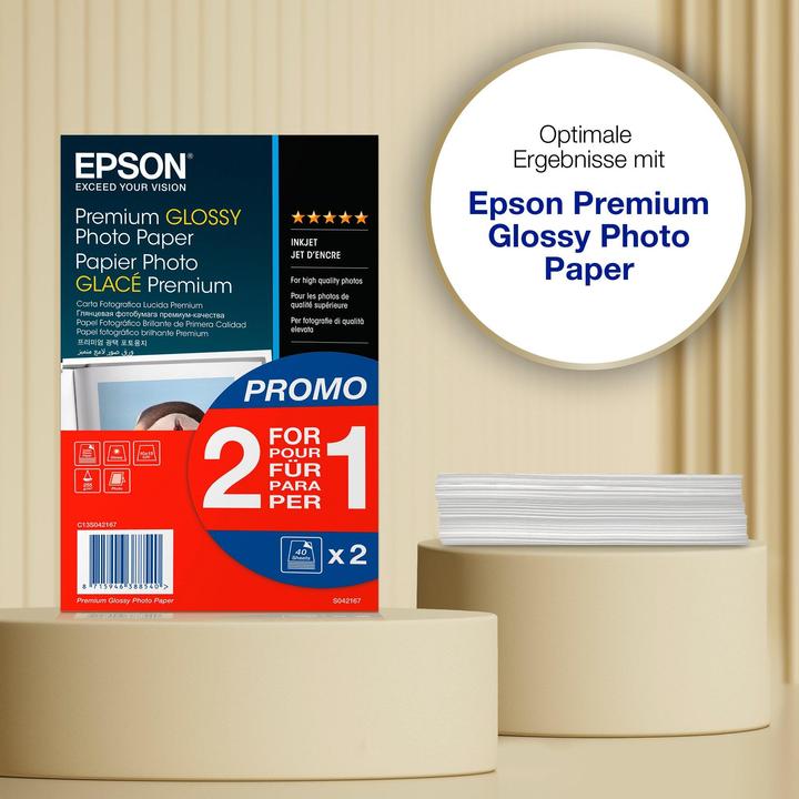 Productafbeelding Epson Premium glanzend (255 g/m², 10 x 15 cm, 80 x)
