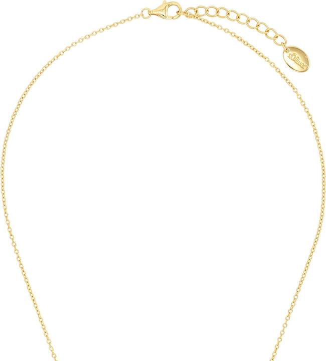 Immagine prodotto S.Oliver Collana da donna, Argento 925, Zirconi (sintetici) | Croce (Argento 925, 3 cm)
