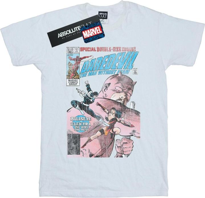 Daredevil Distressed Bullseye Vs Elektra Cover TShirt