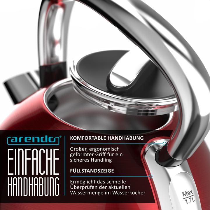 Image du produit Arendo Bouilloire électrique (1.70 l)