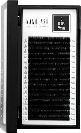 Actual product image Nanolash Volume Lashes False Lashes for Professional Eyelash Extensions Volume Eyelash Extensions 9m (Artificial eyelashes)