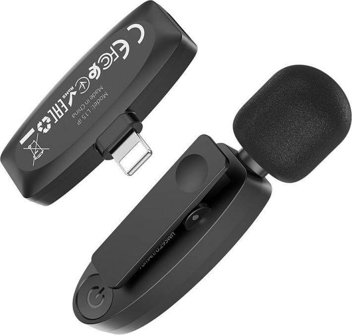 Actual product image Hoco Mikrofonas L15 Lightning juodas