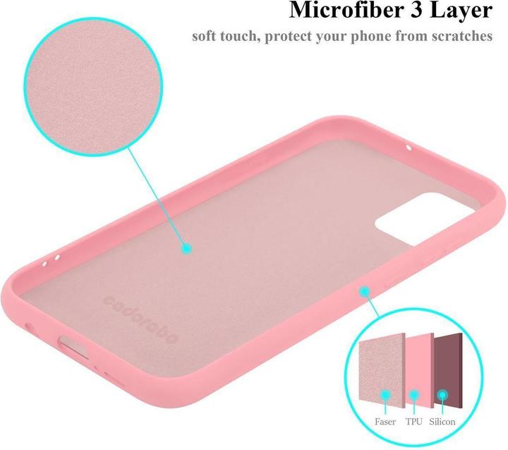 Actual product image Cadorabo TPU Liquid Silicone Case Cover (Samsung Galaxy A51 5G)