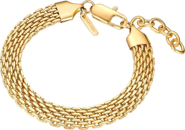 Eastside Damen Armband - 33888 (17 cm, Edelstahl)