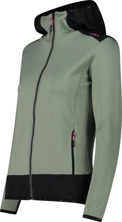 Immagine prodotto CMP Campagnolo CMP Stretch Performance Hood Fleecejacke Mineral Damen (36)