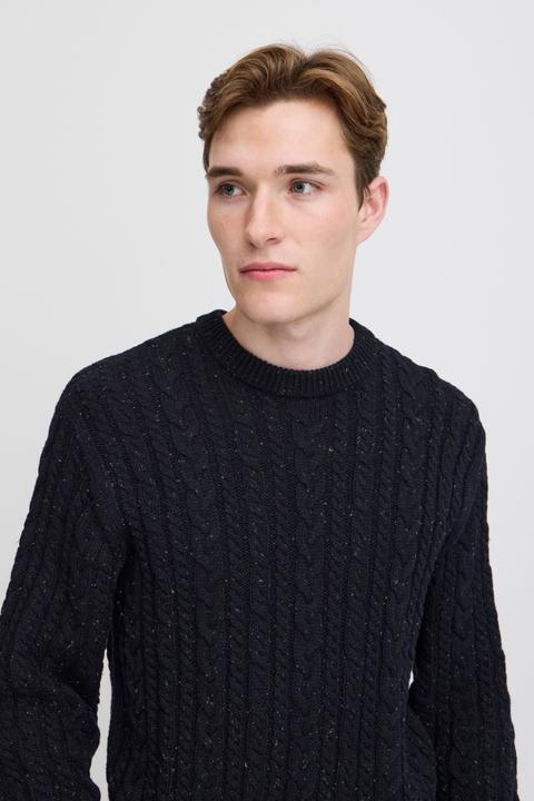 Actual product image Casual Friday CFKARL cable crew neck knit with neps 20505309 (L)