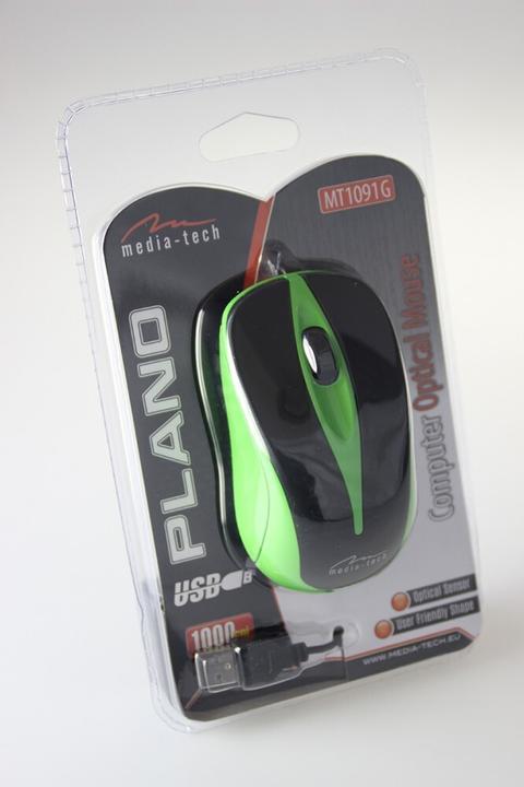 Productafbeelding Media-Tech MT1091G Plano groen (Bedraad)