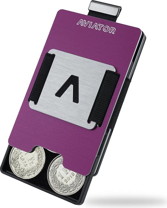 Actual product image Aviator Wallet slide, Galactic bleu