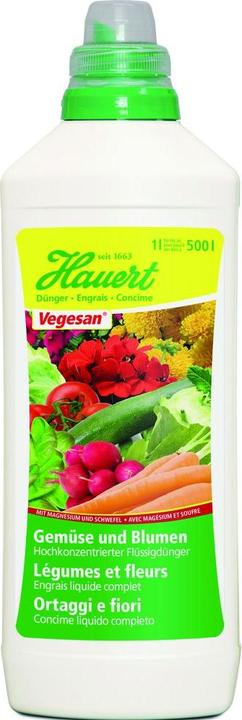 Actual product image Hauert Vegesan geraniums and flowers (1.26 kg, 1 l)