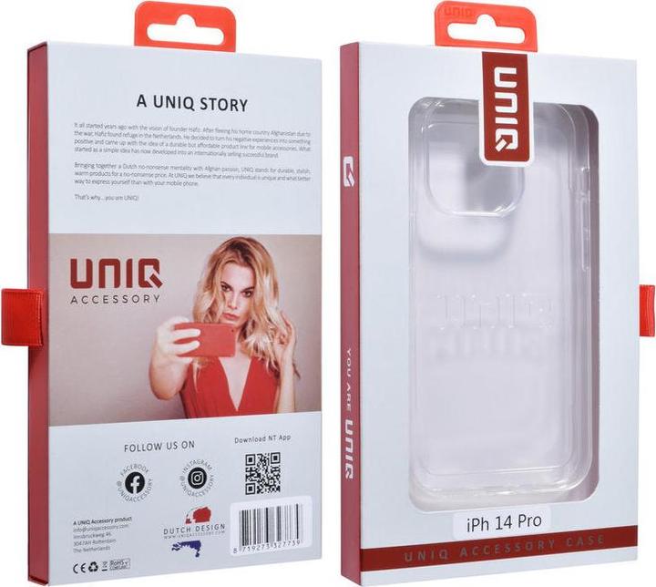 Actual product image UNIQ Accessory Case iPhone 14 Pro - Silicone Case Soft Touch Protective Cover (Apple iPhone 14 Pro)