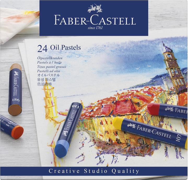 Actual product image Faber-Castell Oil pastels (Multicoloured, 24 x)