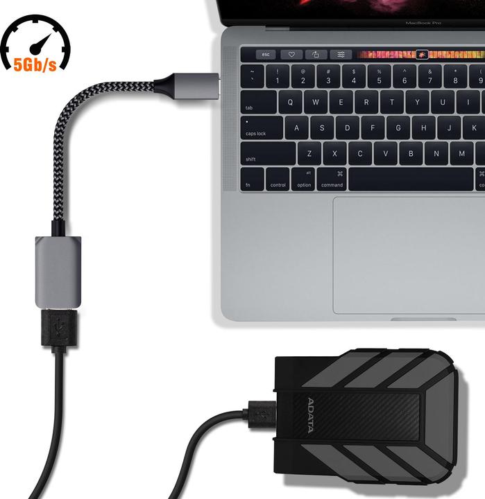 Produktbild Satechi USB A – USB C (0.15 m, USB 3.0)