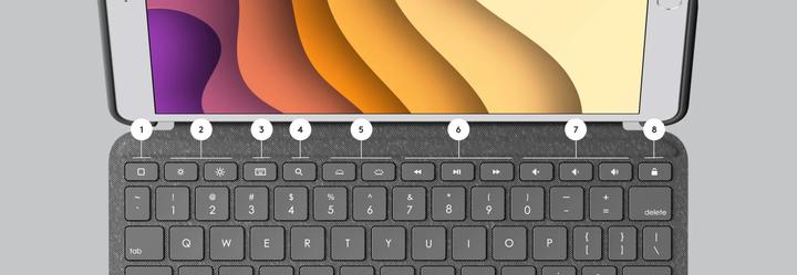 Produktbild Logitech Combo Touch (DE, iPad Pro 10.5, iPad Air 2019 (3. Gen))