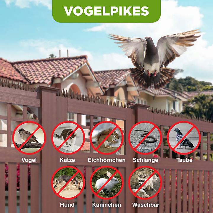 Produktbild Isotronic Taubenspikes, Anti-Vogel-Spikes, grau, 5,4 m