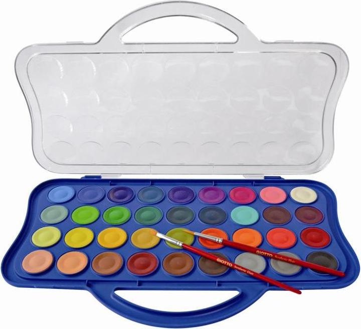 Immagine prodotto Giotto Vernici Acquerelli 36 Pezzi (353600) (Multicolore)