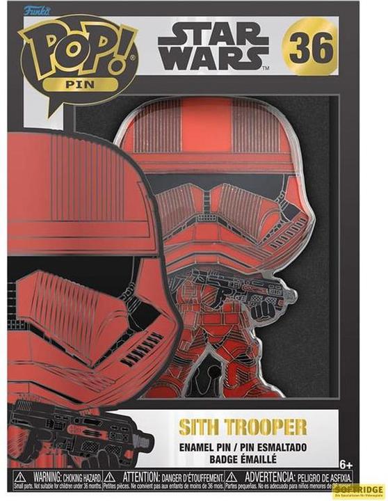 Image du produit Funko Star Wars POP! pin's émaillé Sith Trooper 10 cm