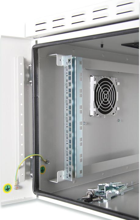 Actual product image Digitus Wall Mounting Cabinets IP55 - Outdoor - 600x450 mm (WxD) (10.86 RU, 19 inch rack)