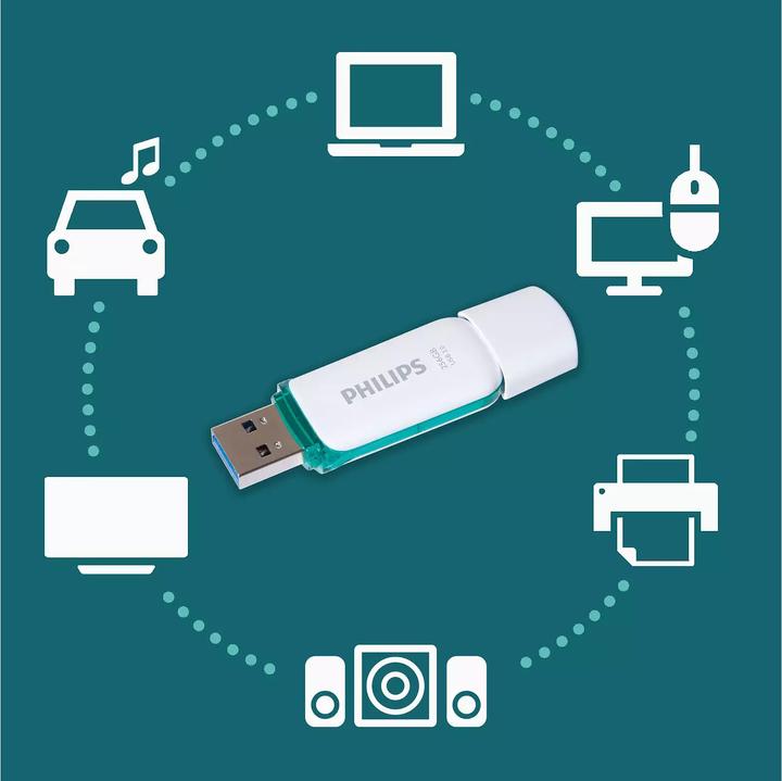 Image du produit Philips édition neige (8 Go, USB-A)