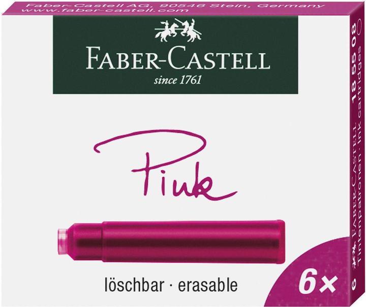 Faber-Castell Tintenpatrone (Füllertinte, Pink)