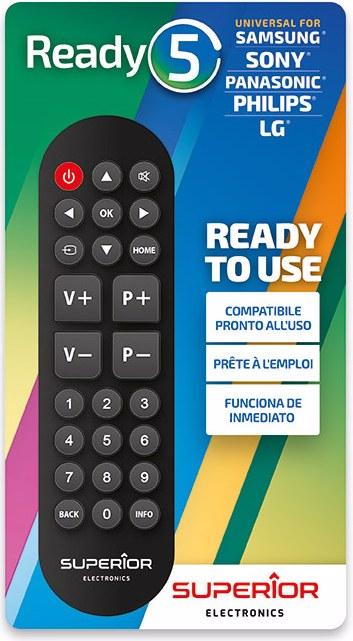 Produktbild Superior Electronics Superior Ready 5 (Universal Fernbedienung, Infrarot)