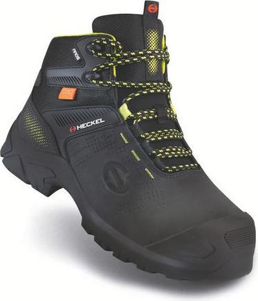 Actual product image Uvex Safety MACSOLE ADVENTURE 3.0 boot S3 67352 black, yellow width 10 size 38 (S3, 38)