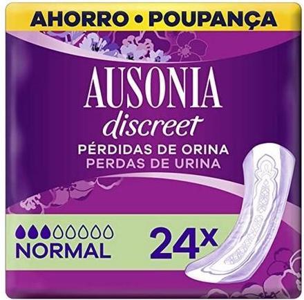 Actual product image Ausonia Discreet Normal sanitary towels with 24 units (24 x)