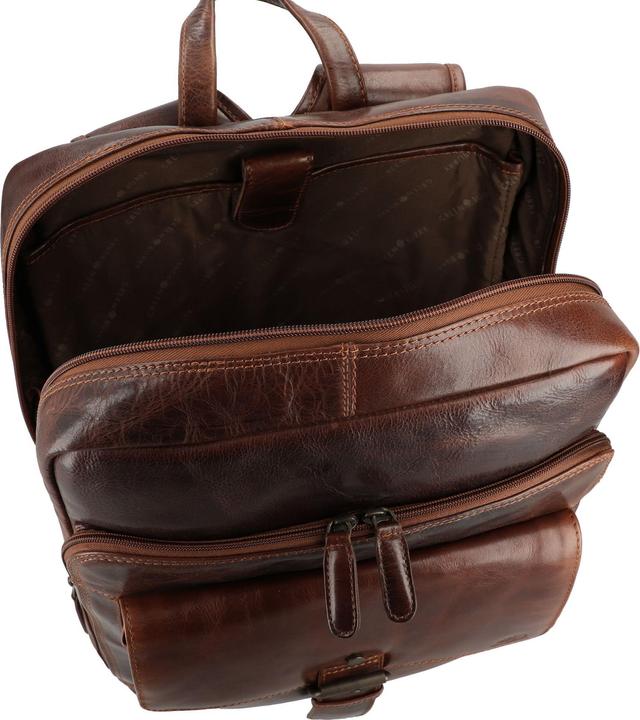 Produktbild Greenburry Rugged Rucksack Leder 39 cm Laptopfach (15 l)