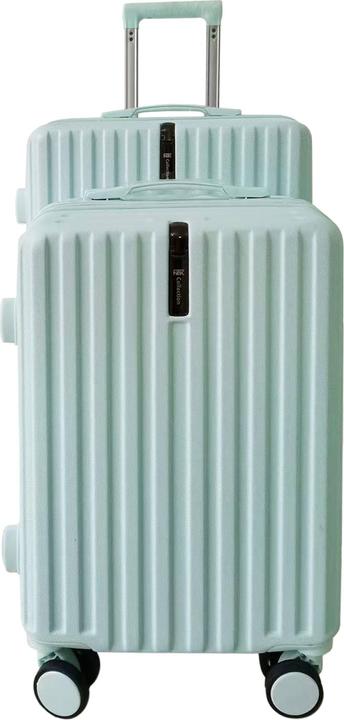 Produktbild NTK-Collection Hartschalenkoffer 2er-Set Leandra Blau (80 l, M (50 - 90l), L (90 - 115l))