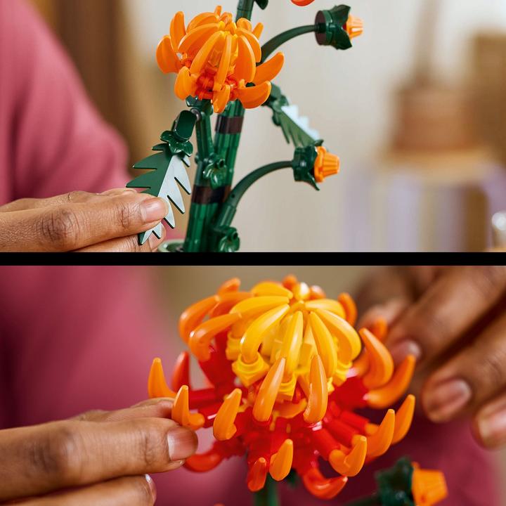 Actual product image LEGO Chrysantheme (10368, LEGO Botanical)