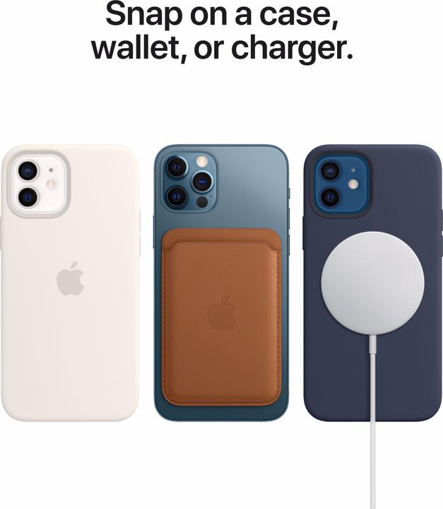 Image du produit Apple Coque en cuir avec MagSafe (Apple iPhone 12, Apple iPhone 12 Pro)