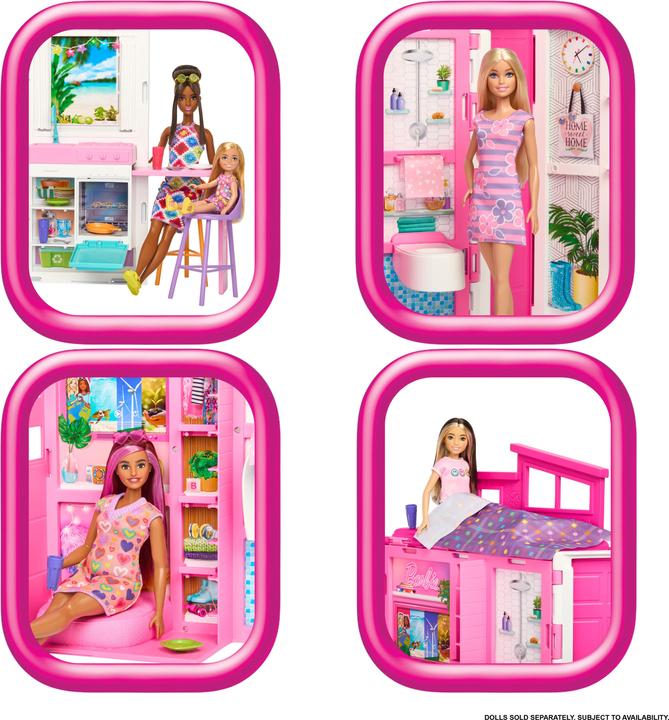 Actual product image Barbie Holiday home playset
