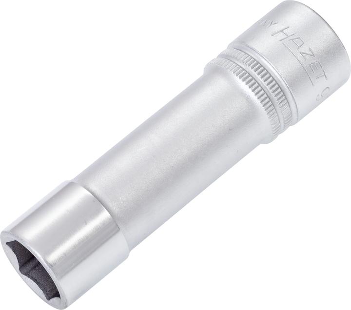 Actual product image HAZET Socket ∙ hexagon 900LG-15 ∙ Square, hollow 12.5 mm (1/2 inch) ∙ Outside hexagon traction prof… (15 mm)