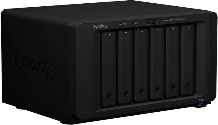 Actual product image Synology DS1621+ (6 x 8 TB, Synology HAT 33xx)