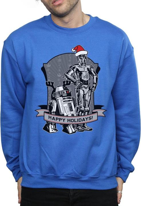 Image du produit Star Wars - Sweat C-3PO AND R2-D2 CHRISTMAS HOLIDAYS - Homme (M)