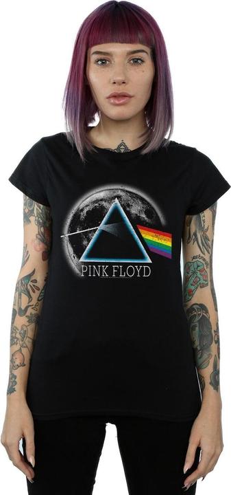 Immagine prodotto Pink Floyd Dark Side Of The Moon Distressed Maglietta Donna (XL)