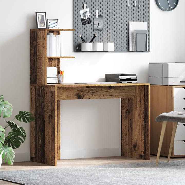 Produktbild VidaXL Alter Holz Schreibtisch Altes Holz Holz Mittel Minimalistisch