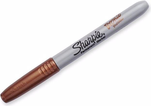 Immagine prodotto Sharpie Feiner Permanentmarker (Grigio, Oro, 1 mm, 1 x)